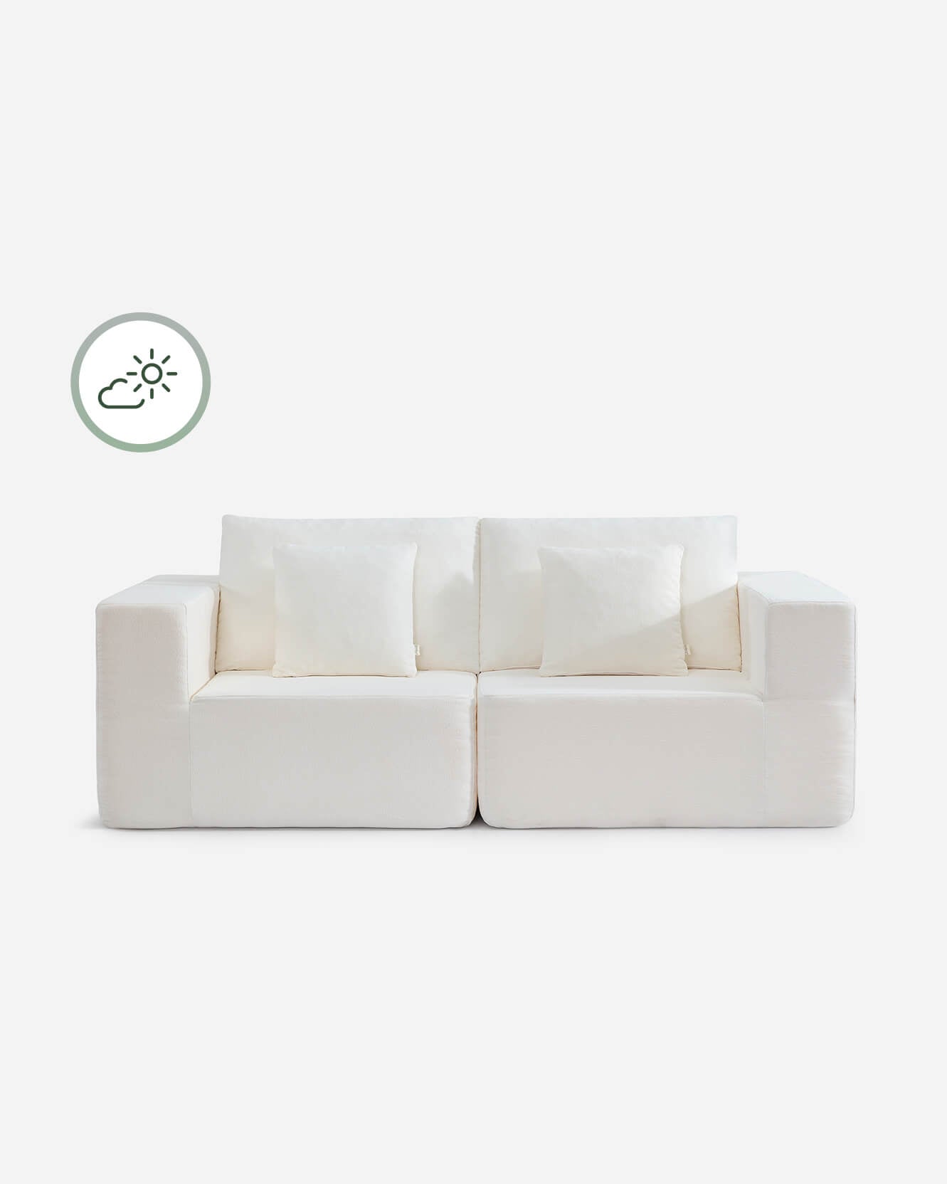 Kai Modular Outdoor Love Seat Sofa – Sunday Citizen