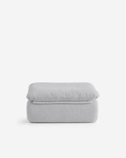 Lennox Indoor Ottoman Light Gray
