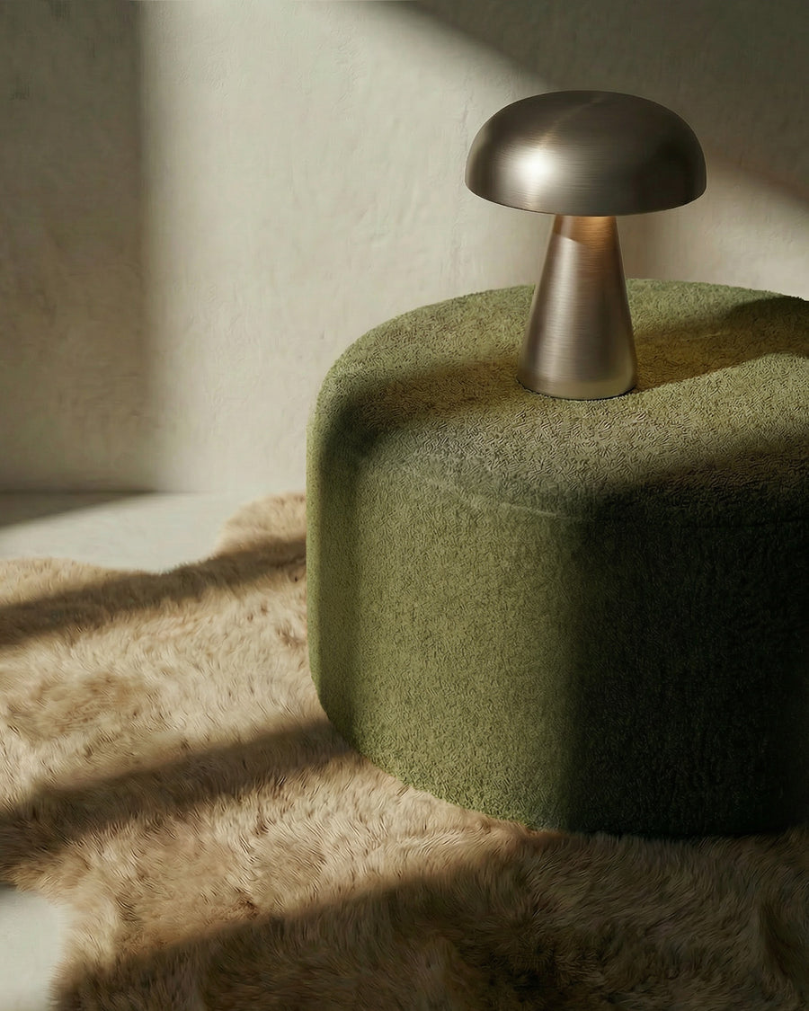 Sunday Citizen Furniture Rowan Ottoman Pine Green