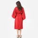 Silky Lyocell Kimono Rouge