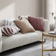 Snug Throw Pillow Biscotti