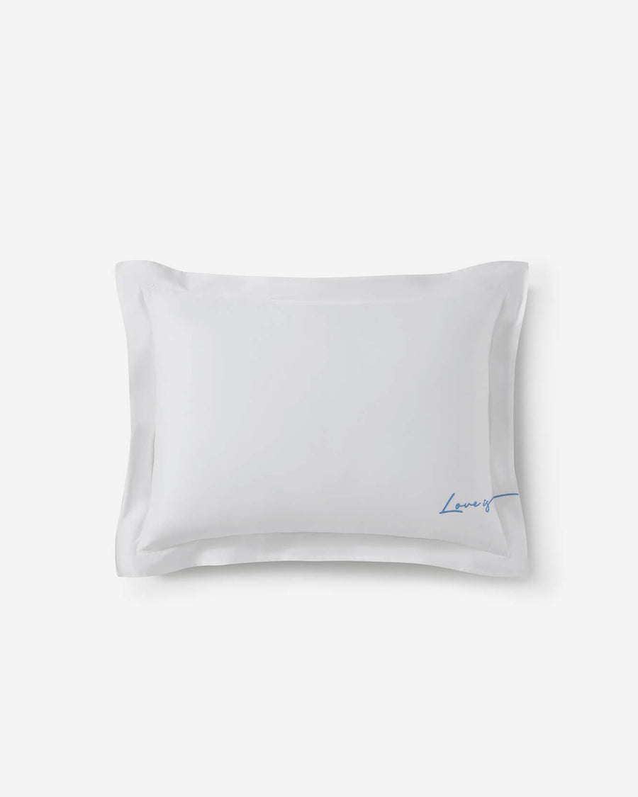 Sunday-Citizen_Lovely-Bamboo-Sham-Set White - Endless Sky