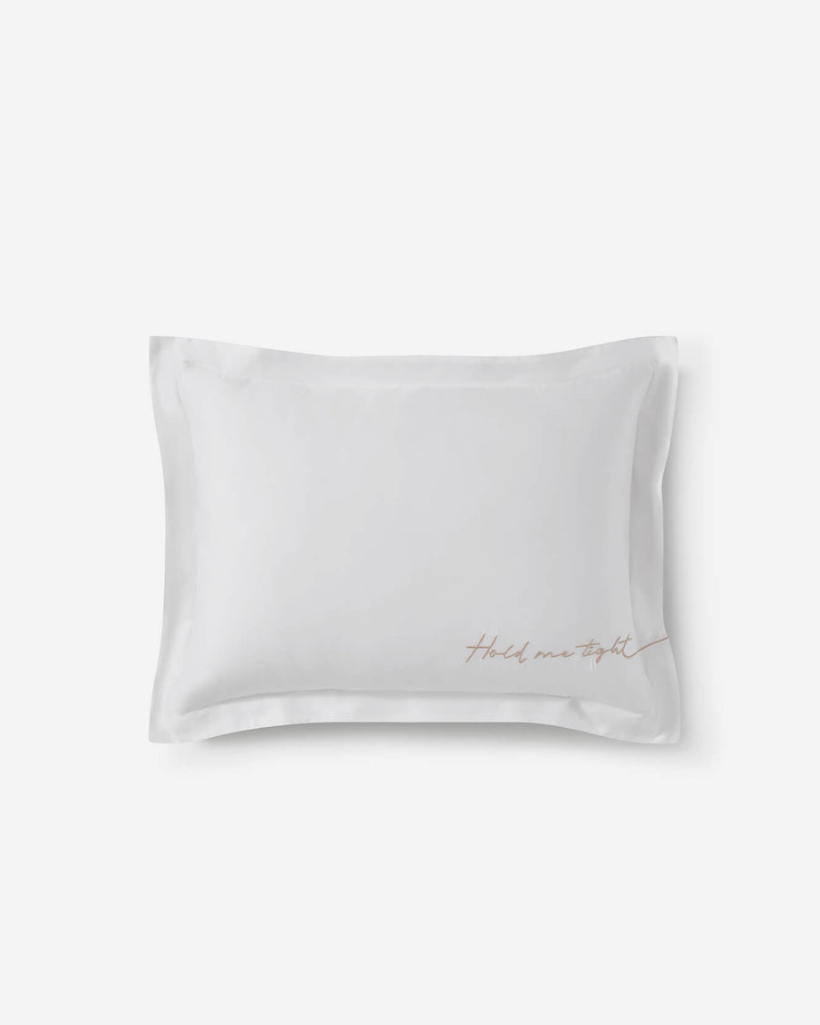 Sunday-Citizen_Lovely-Bamboo-Sham-Set White - Satin Chemise