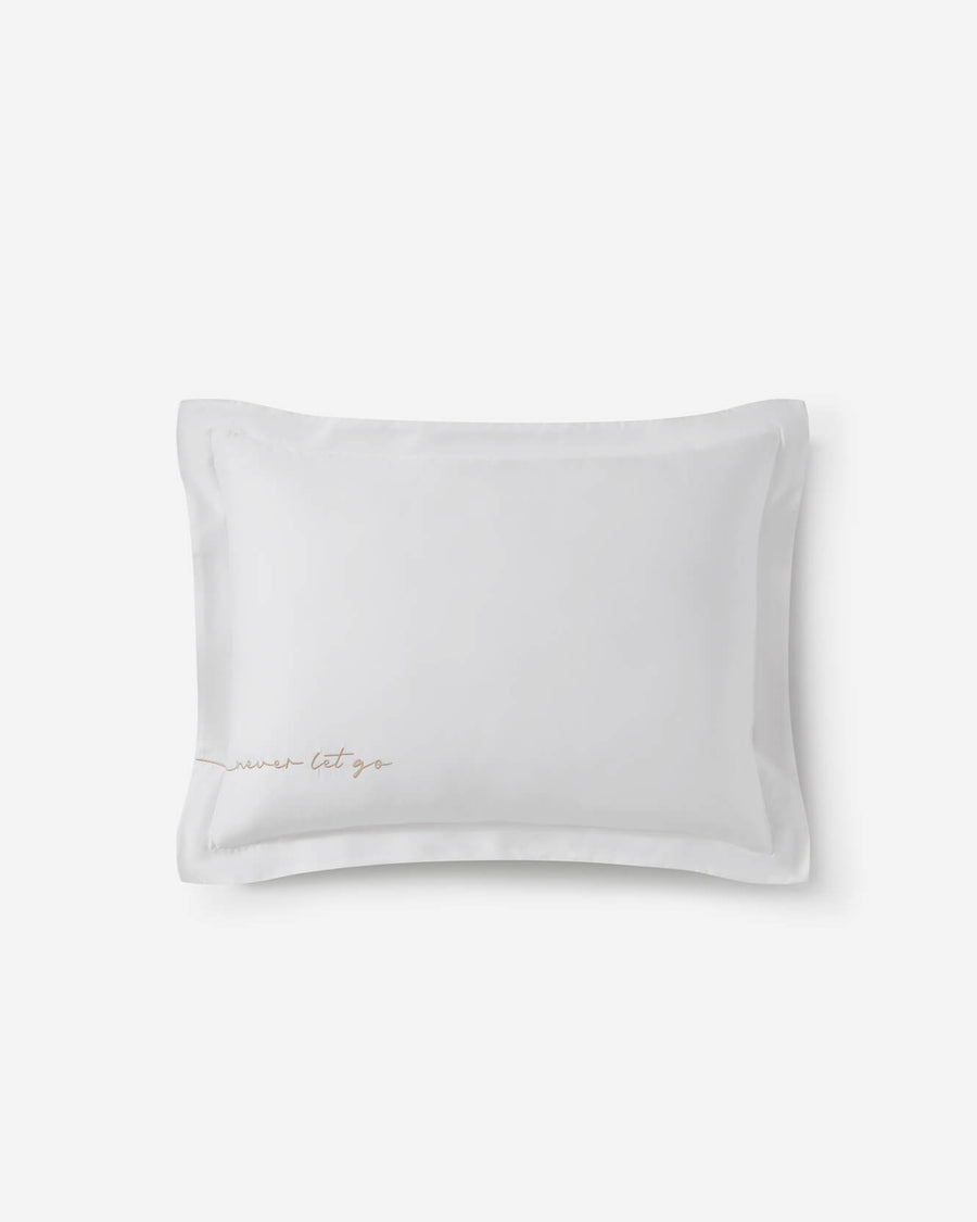 Sunday-Citizen_Lovely-Bamboo-Sham-Set White - Satin Chemise