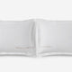 Sunday-Citizen_Lovely-Bamboo-Sham-Set White - Satin Chemise