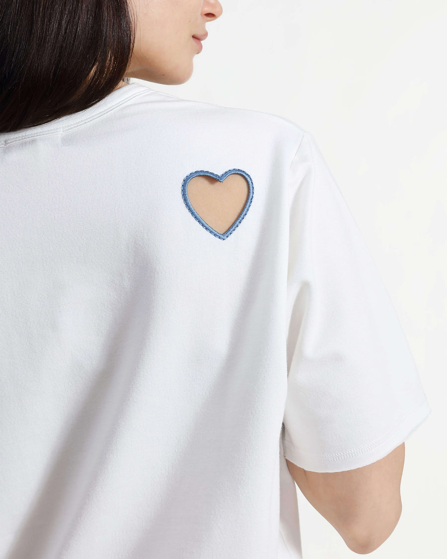 Sunday-Citizen_Lovely-French-Terry-Tee_ White - Endless Sky