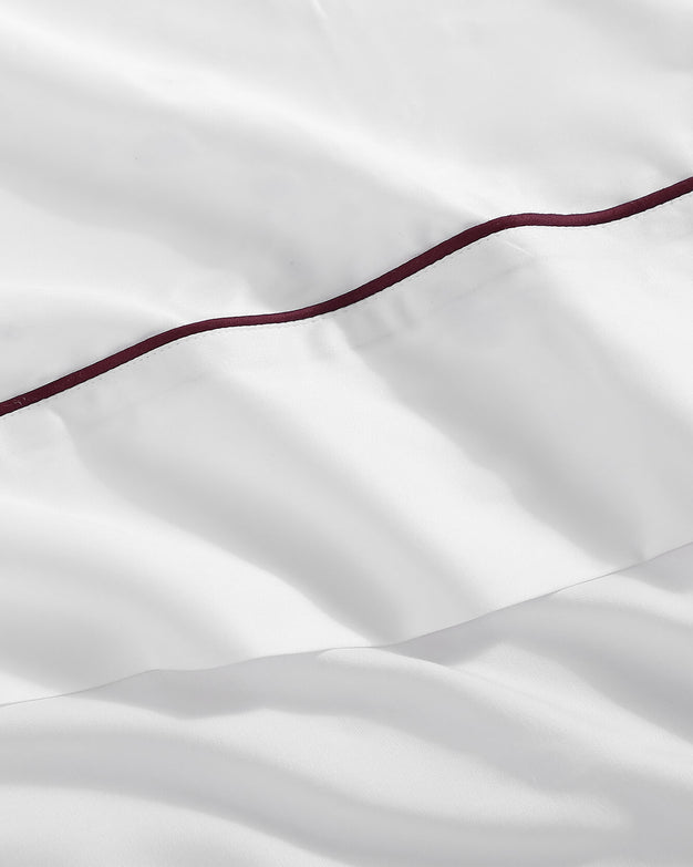 Sunday-Citizen_Luxe-Bamboo-Piping-Top-Sheet White - Fig