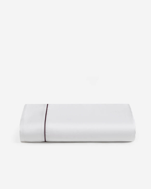 Sunday-Citizen_Luxe-Bamboo-Piping-Top-Sheet White - Fig