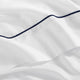 Sunday-Citizen_Luxe-Bamboo-Piping-Top-Sheet White - Midnight Baritone Blue 