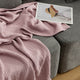 Sunday Citizen Muslin Throw in Dusty Rose