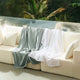 Sunday Citizen Muslin Throw in White
