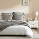 Natural Premium Bamboo Sham Set Boulder