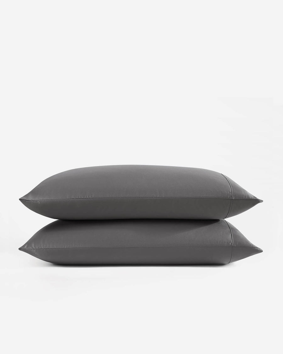 Natural Premium Bamboo Pillowcase Set Granite