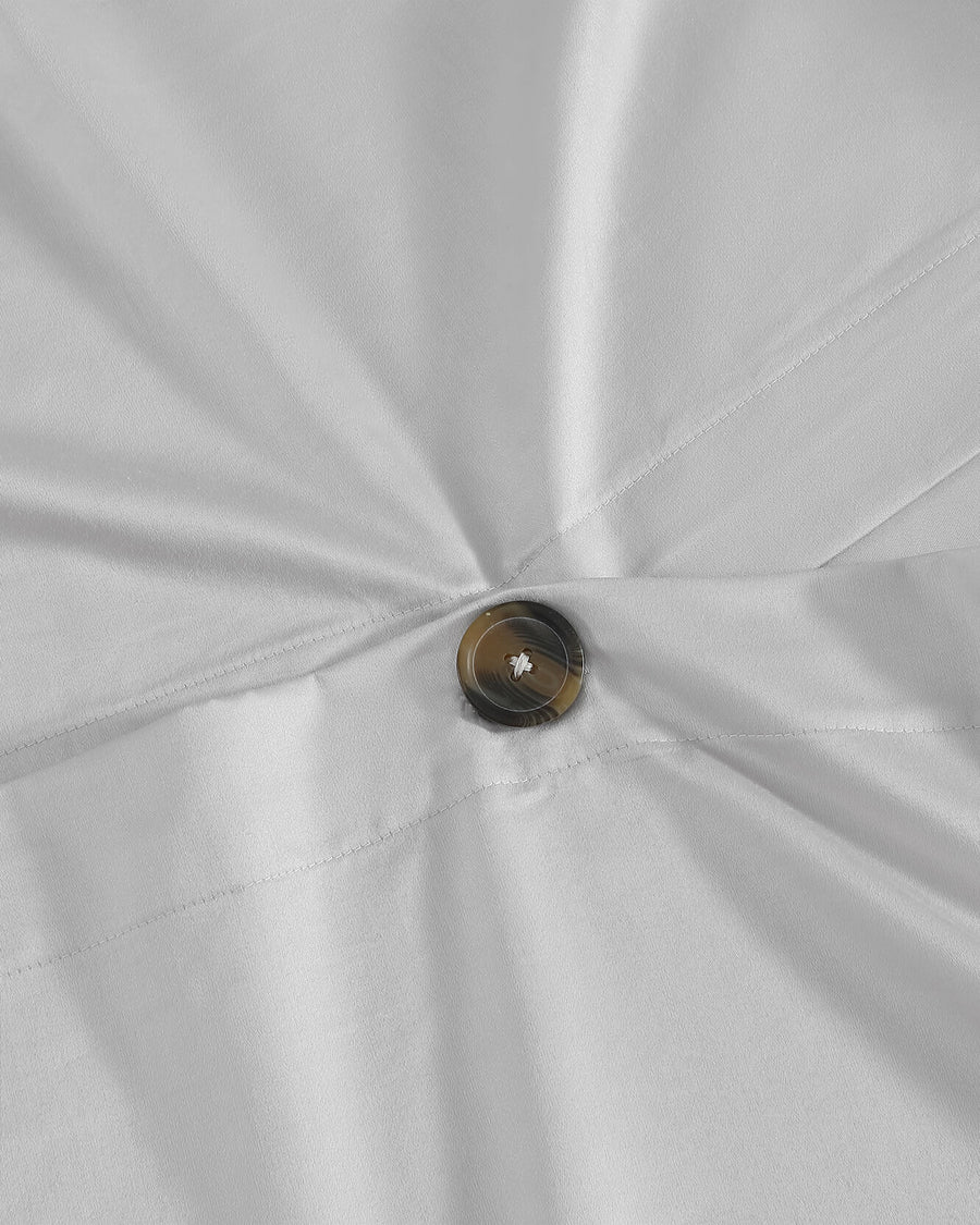 Sunday Citizen Organic Cotton Duvet Cover Gray