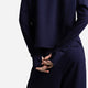 Organic French Terry Long-Sleeved Top Marine Blue