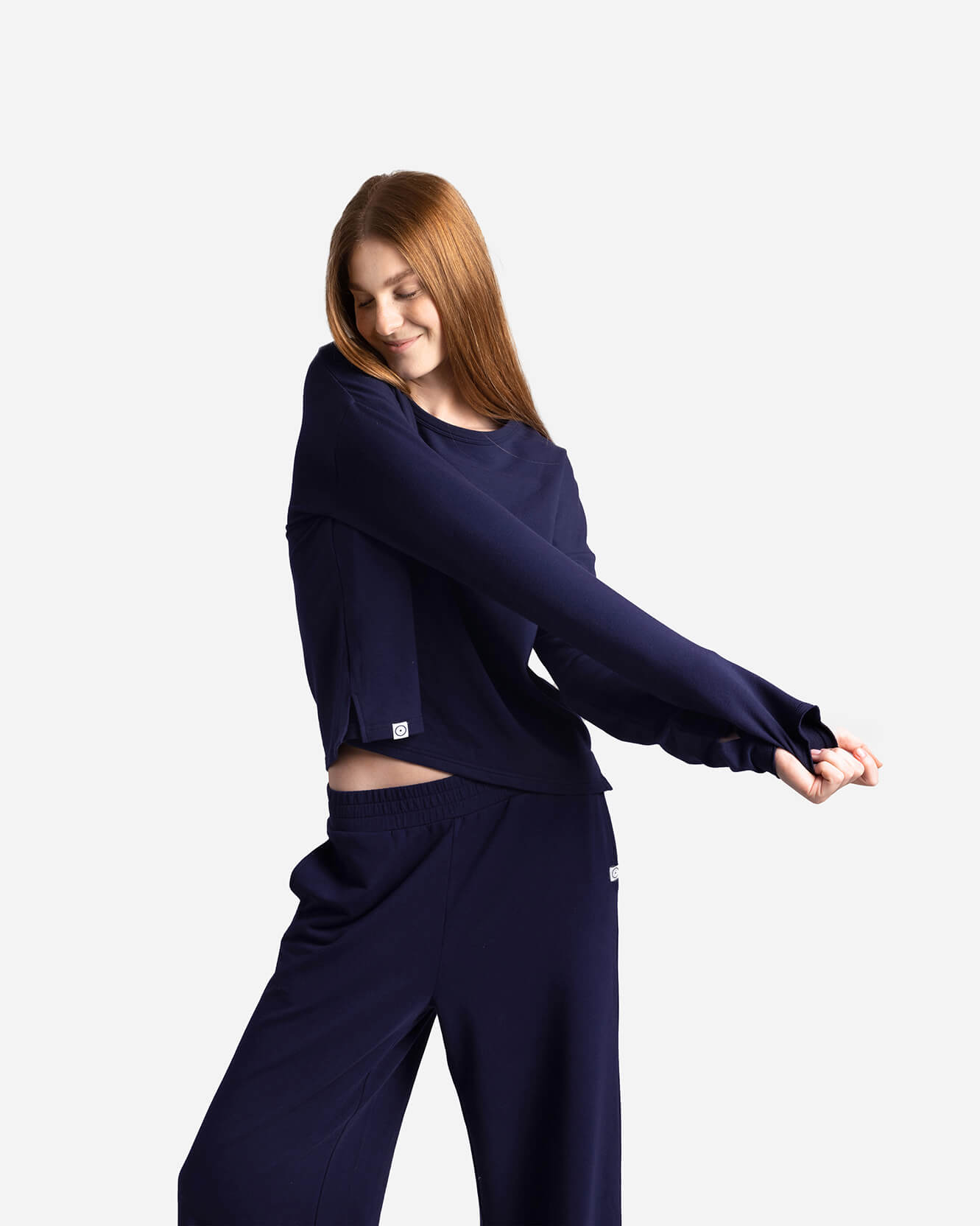 Organic French Terry Long-Sleeved Top | Sunday Citizen