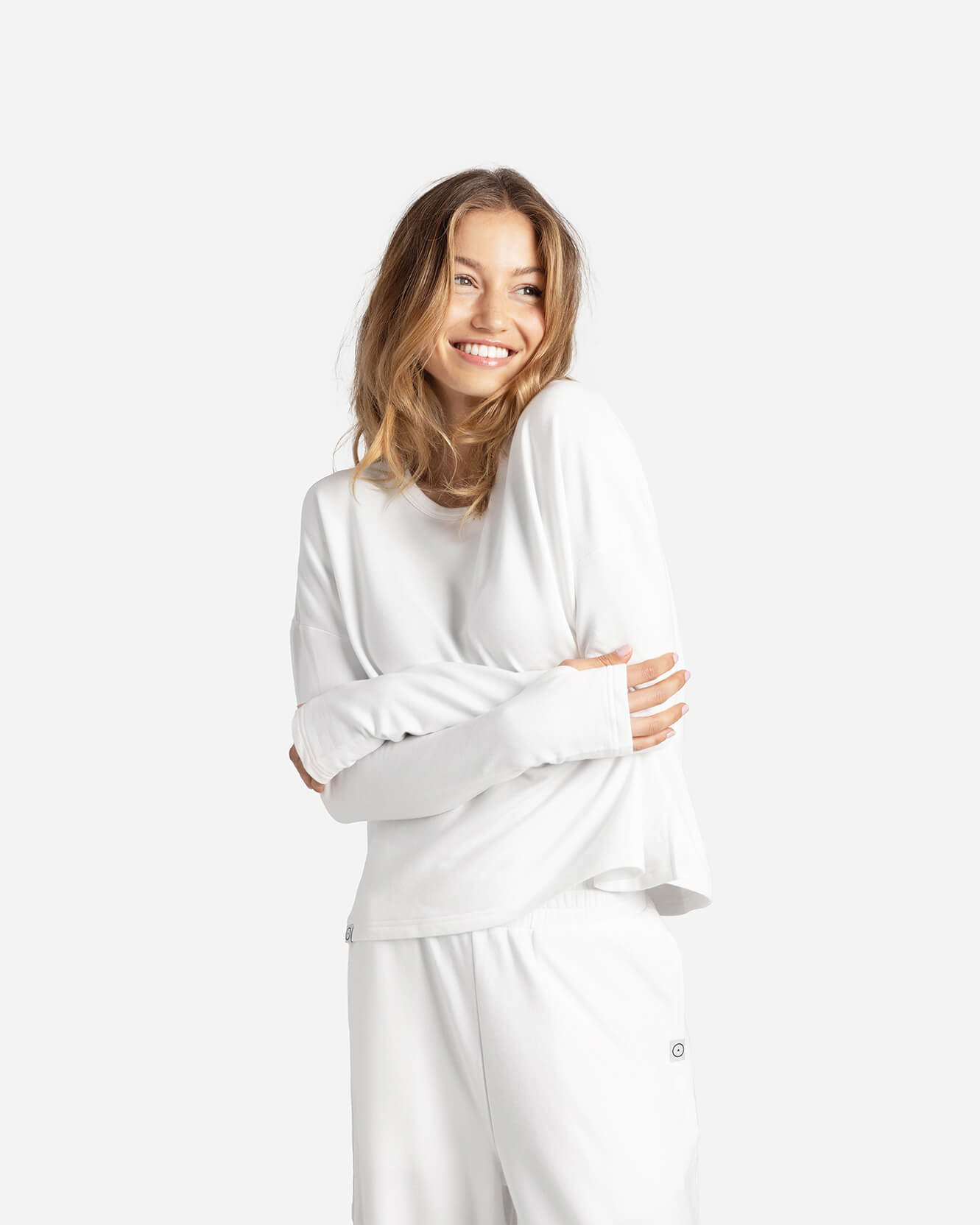 Organic French Terry Long-Sleeved Top | Sunday Citizen