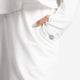 Organic French Terry Long-Sleeved Top Off White