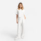 Organic French Terry T-Shirt Off White
