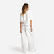 Organic French Terry T-Shirt Off White