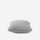 Snug Piped Throw Pillow Cloud Gray - Cloud Gray