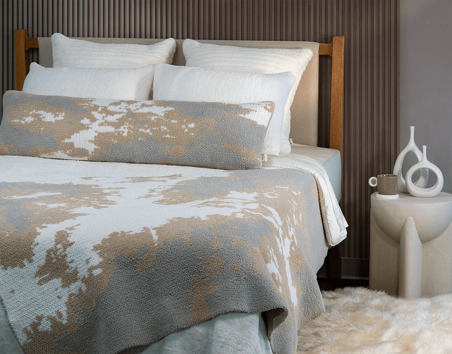 Pixel Lumbar Pillow Desert