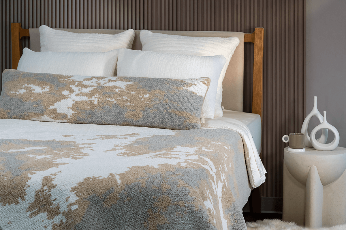 Sunday Citizen Pixel Throw Pillow Desert