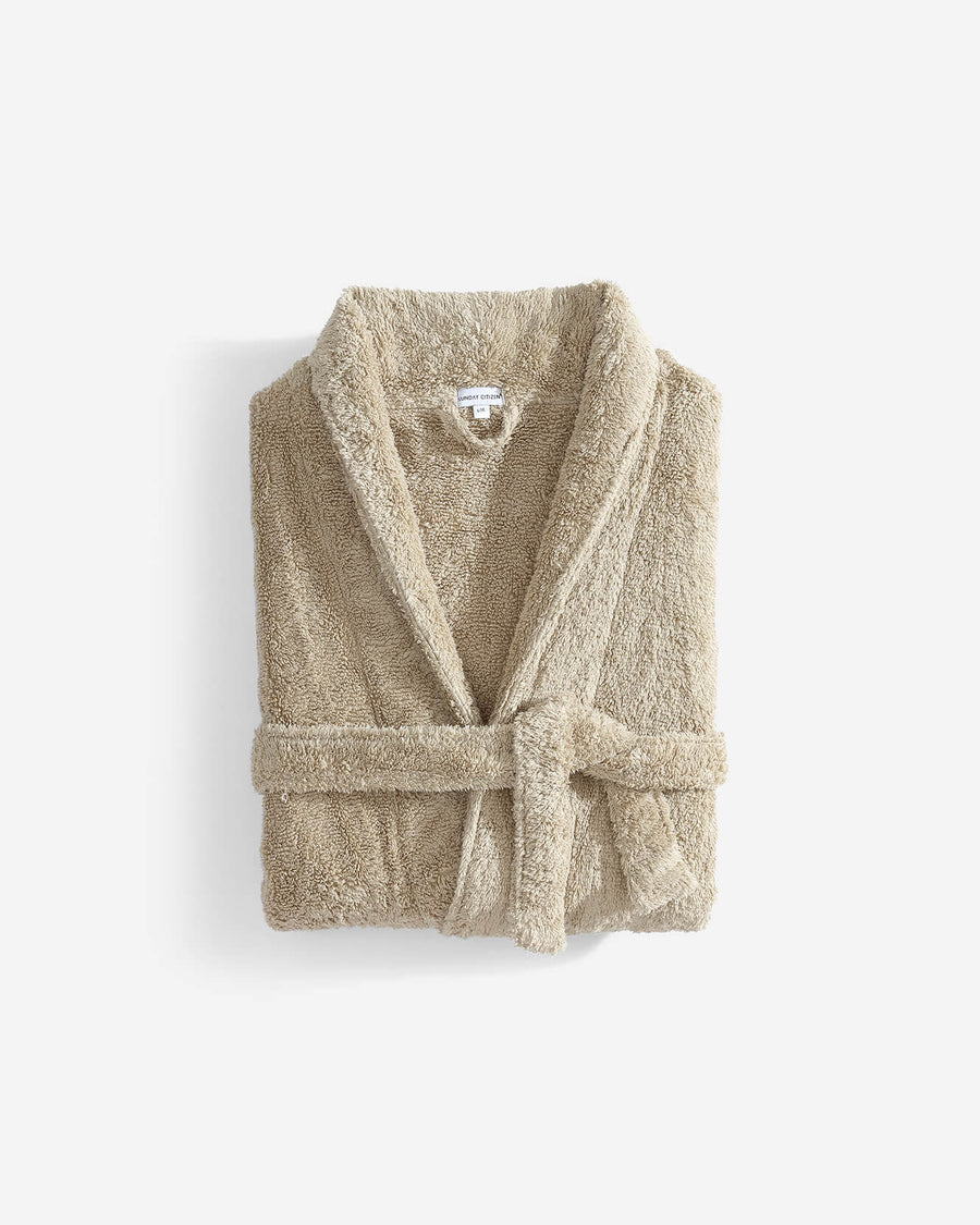 Plush Bathrobe Bare