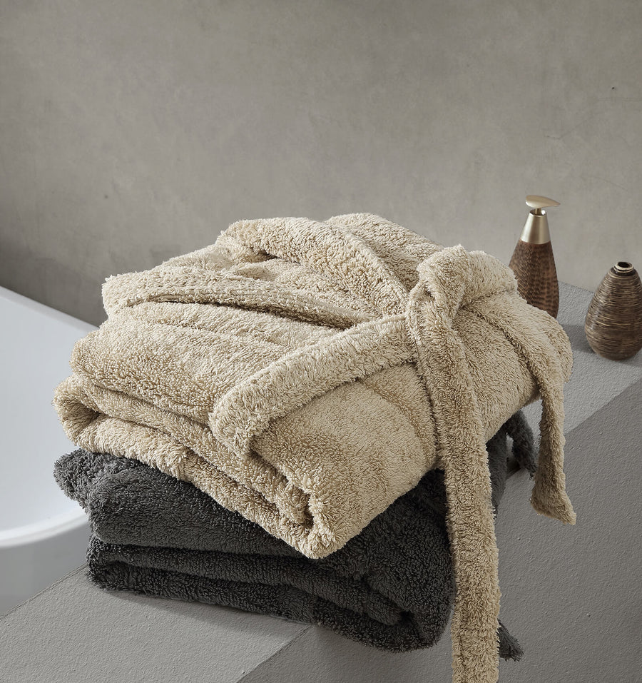 Plush Bathrobe Bare