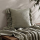 Pom Pom Throw Pillow Boulder