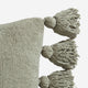 Pom Pom Throw Pillow Boulder
