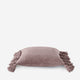 Pom Pom Throw Pillow Rose