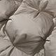 Premium Bamboo Bubble Comforter Taupe
