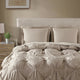 Premium Bamboo Bubble Comforter Taupe