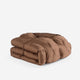 Premium Bamboo Bubble Comforter Bundle Chestnut