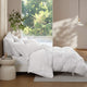 Premium Bamboo Bubble Comforter Clear White