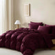 Premium Bamboo Bubble Comforter Bundle Fig