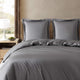 Natural Premium Bamboo Duvet Cover Granite