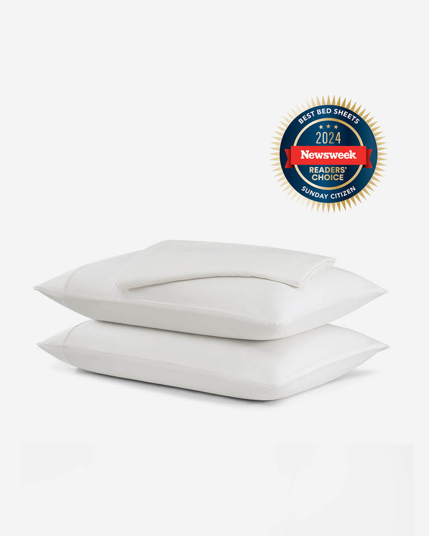 Natural Premium Bamboo Sheet Set Off White