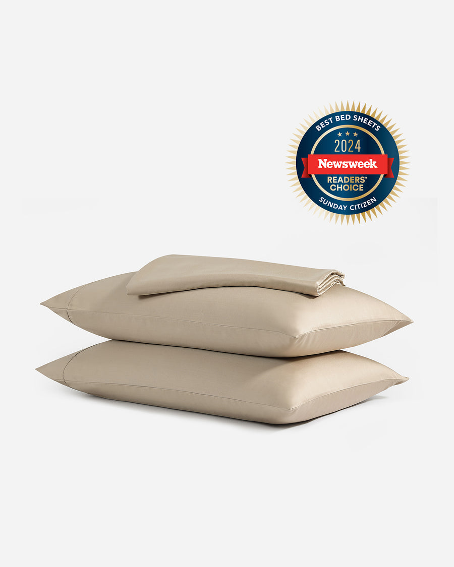 Natural Premium Bamboo Sheet Set Taupe
