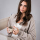 CloudCool Mid Cardigan Taupe