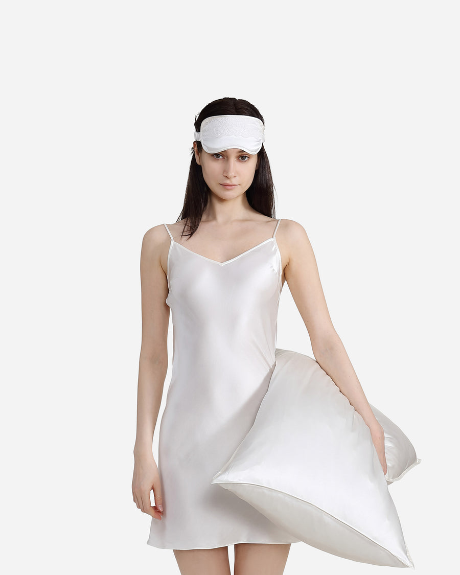 Sunday-Citizen_Silky-Ecovero_Sleep-Chemisse Off White