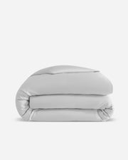 Silky Lyocell Duvet Cover Pearl Gray