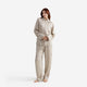Sunday-Citizen_Silky-Lyocell-Long-PJ Set Biscotti