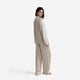 Sunday-Citizen_Silky-Lyocell-Long-PJ Set Biscotti