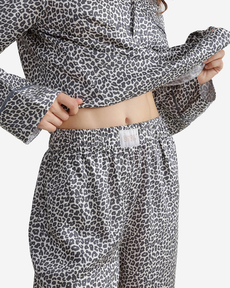 Sunday-Citizen_Silky-Lyocell-Long-PJ-Set Leopard Print