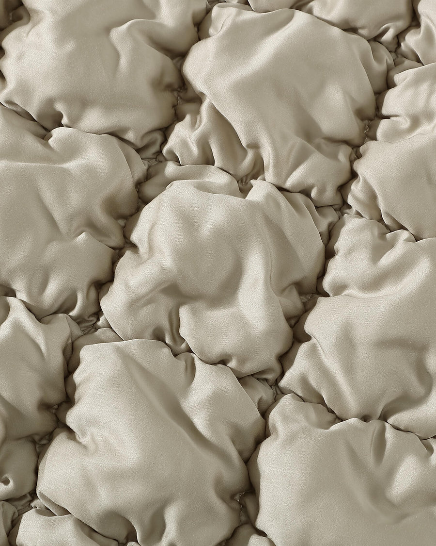 Secondary image of Silky Lyocell Puff Comforter