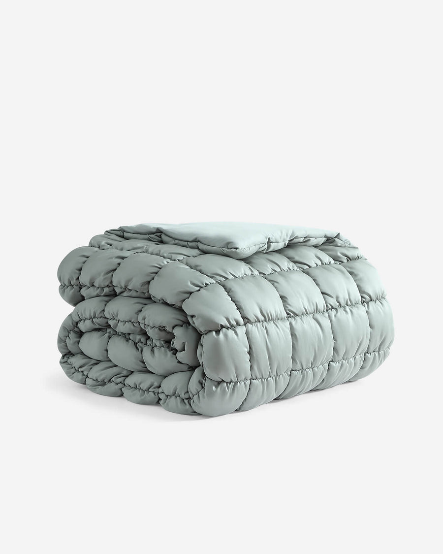 Sunday-Citizen_Silky-Lyocell-Puff- Comforter Slate Grey