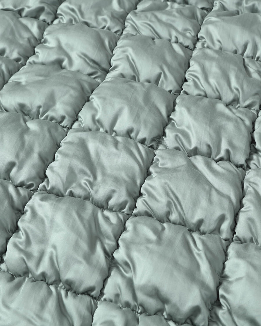 Sunday-Citizen_Silky-Lyocell-Puff- Comforter Bundle Slate Grey