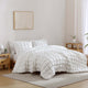 Silky Lyocell Puff Comforter Clear White